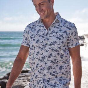 Mens Easy Care white Shirt
